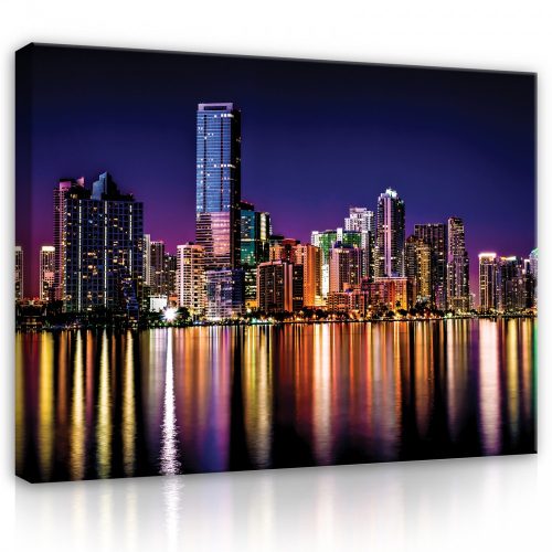Vászonkép, New York Skyline, 100x75 cm méretben