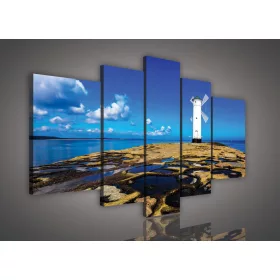Vászonkép, 5 darabos, Szélmalom 170x100 cm méretben