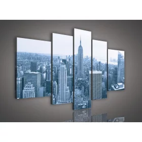 Vászonkép, 5 darabos, New York 170x100 cm méretben