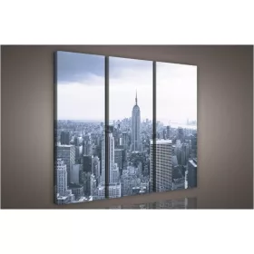 New York, 3 darabos vászonkép, 90x80 cm méretben