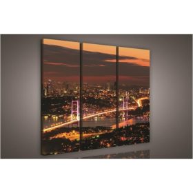 Isztambul, 3 darabos vászonkép, 90x80 cm méretben