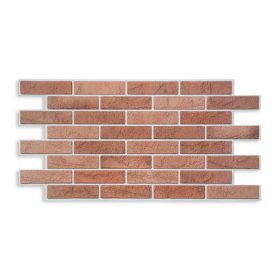 3D PVC falpanel Natúr tégla mintás