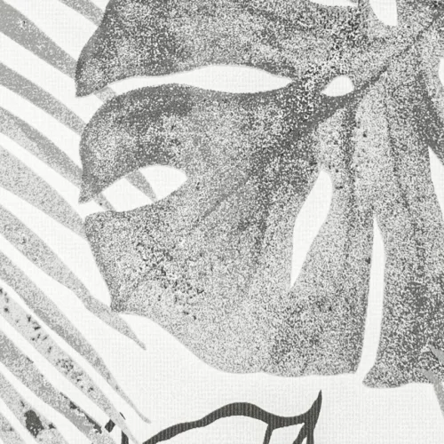 Grafit nagy levél  mintás tapéta (GT3303)