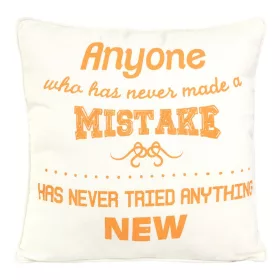 Luis feliratos párnahuzat Fehér 45x45 cm