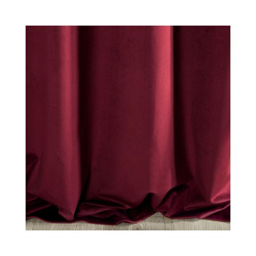 Villa bársony sötétítő függöny Bordó 140x250 cm