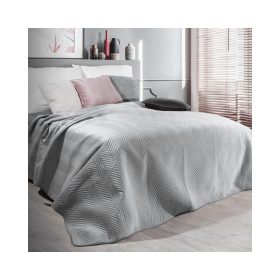 Sofia bársony ágytakaró Ezüst 170x210 cm
