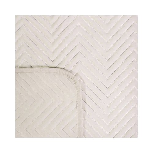 Sofia bársony ágytakaró Krémszín 200x220 cm
