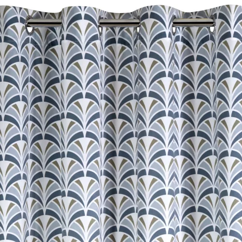 Abel bársony dekor függöny Acélszürke/ezüst 140x250 cm