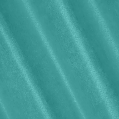 Ada dekor függöny puha velúr anyagból Türkiz 135x250 cm