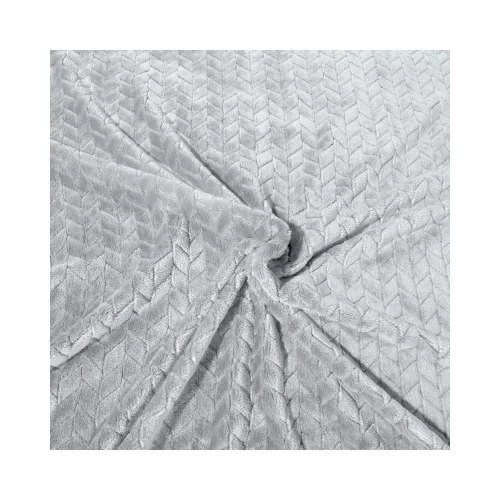 Cindy plüss takaró Ezüst 220x200 cm