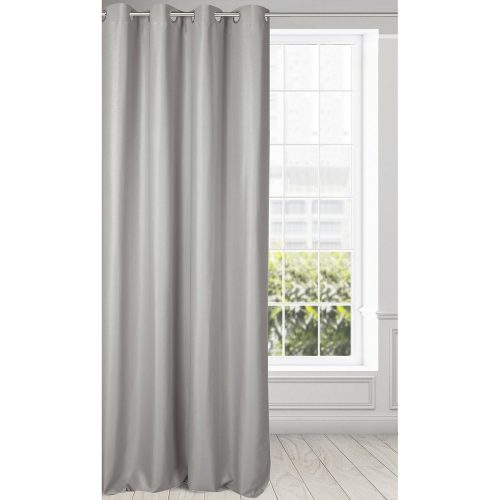 Aggie egyszínű sötétítő függöny Szürke 140x250 cm