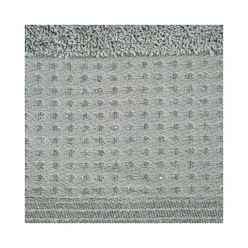 Luna lurex törölköző Acélszürke 30x50 cm