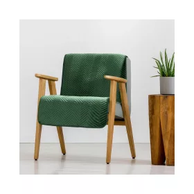 Sofia karosszék takaró Sötétzöld 70x160 cm