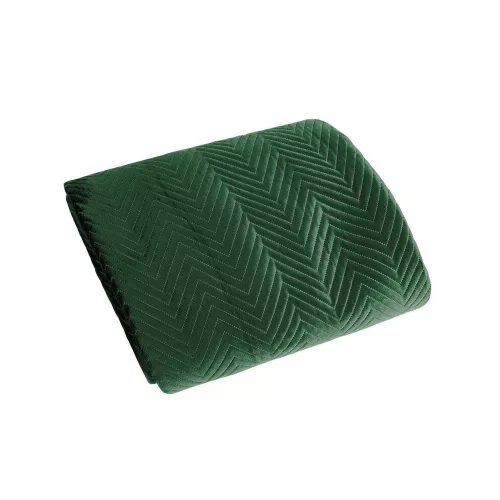 Sofia karosszék takaró Sötétzöld 70x160 cm