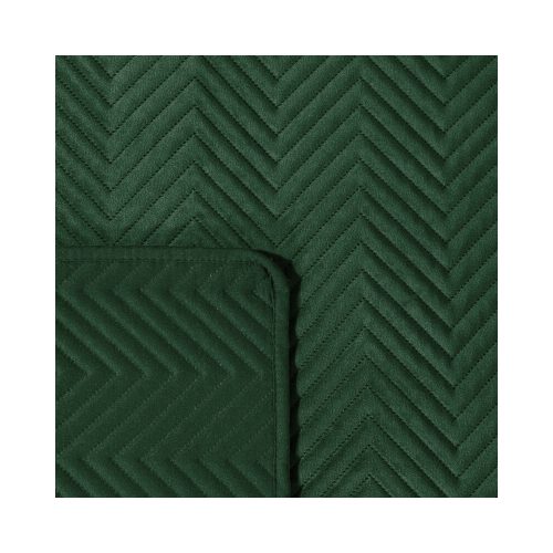 Sofia bársony ágytakaró Sötétzöld 170x210 cm