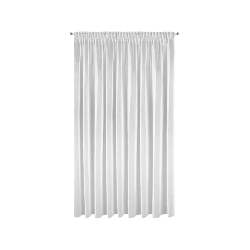 Esel fényes mikrohálós fényáteresztő függöny Fehér 350x250 cm
