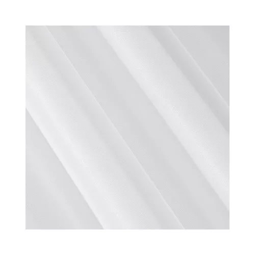 Esel fényes mikrohálós fényáteresztő függöny Fehér 350x250 cm