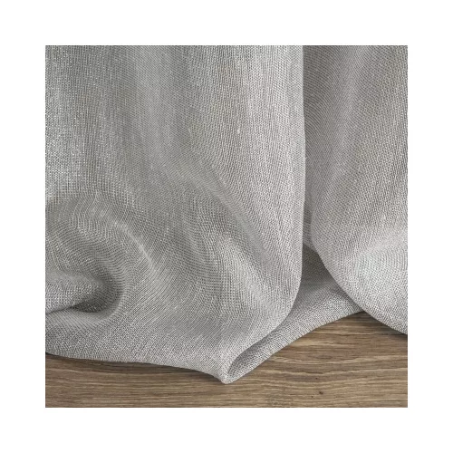 Elicia egyszínű fényáteresztő függöny Szürke 140x250 cm