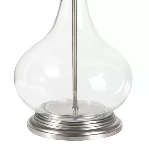 Kim asztali lámpa bársony búrával Sötétzöld 32x32x61 cm