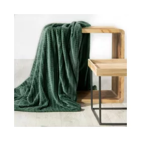 Cindy2 plüss takaró Sötétzöld 200x220 cm