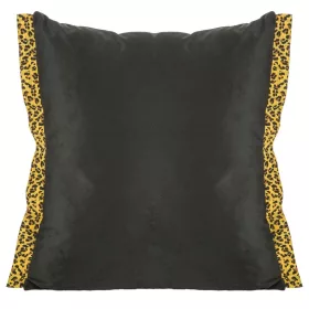 Viviane bársony párnahuzat Fekete 45x45 cm