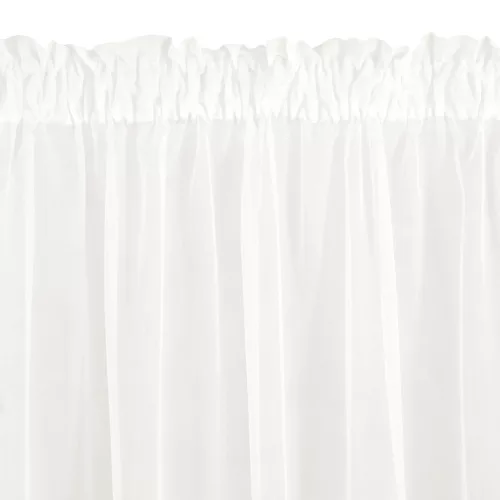 Rebecca fényáteresztő függöny finom esőszerkezettel Krémszín 350x250 cm
