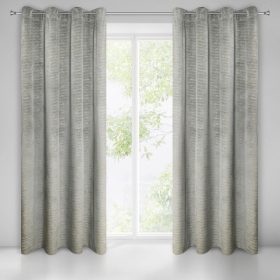   Aluvia bársony sötétítő függöny Acélszürke 140x250 cm