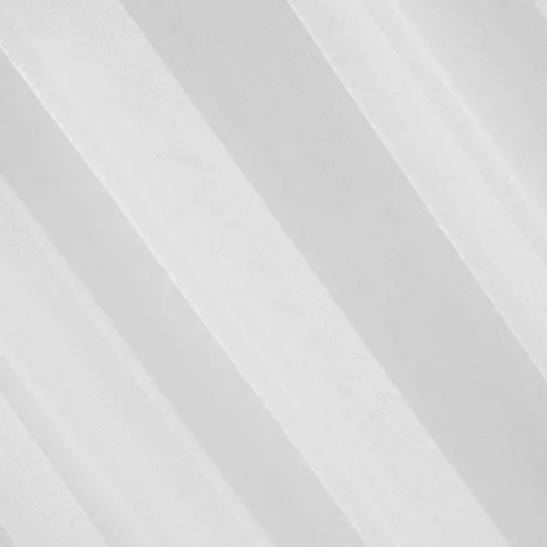 Sylvia fényes mikrohálós  fényáteresztő függöny Fehér 350x250 cm