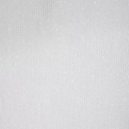 Sakali mikrohálós fényáteresztő függöny fényes mohér szálakkal Fehér 350x250 cm