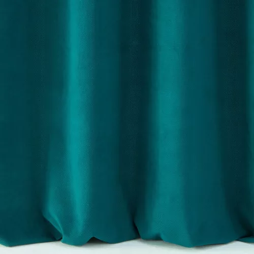 Milo bársony sötétítő függöny Sötét türkiz 140x250 cm