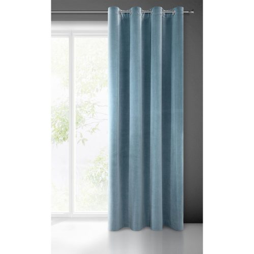 Adelle bársony sötétítő függöny Világoskék 140x250 cm