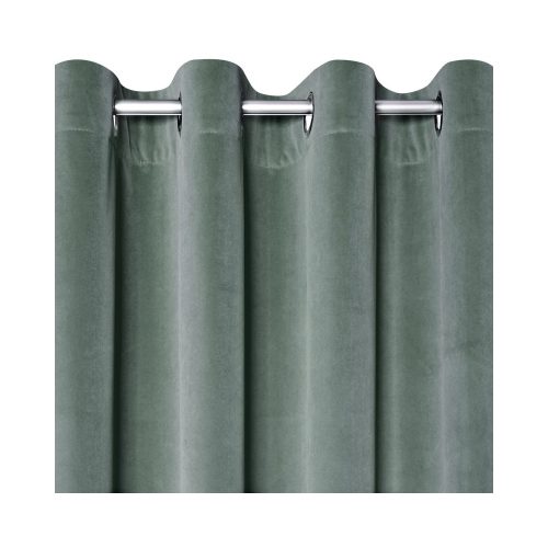 Adelle bársony sötétítő függöny Menta 140x250 cm