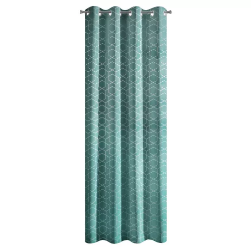 Mandi bársony sötétítő függöny Türkiz 135x250 cm
