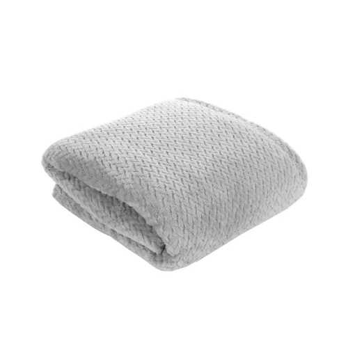 Cindy3 plüss takaró Ezüst 200x220 cm