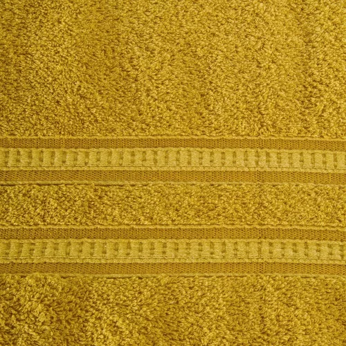 Mila bambusz törölköző Mustársárga 70x140cm