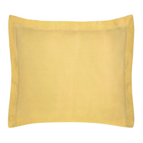 Novac pamut párnahuzat Mustársárga 70x80 cm + 5 cm