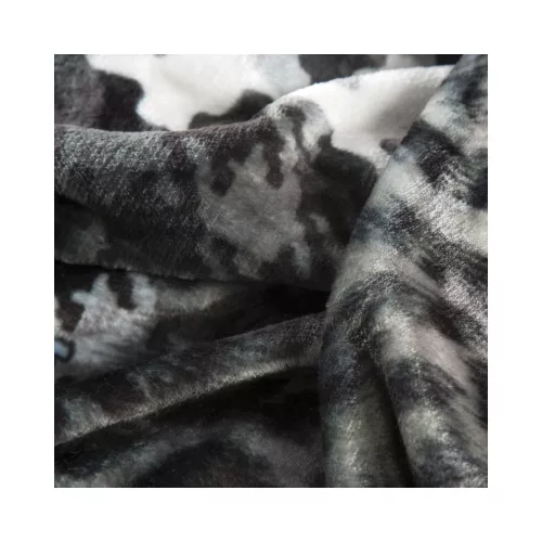 Pamela Eva Minge takaró 3D hatással Acél/fekete 150x200 cm