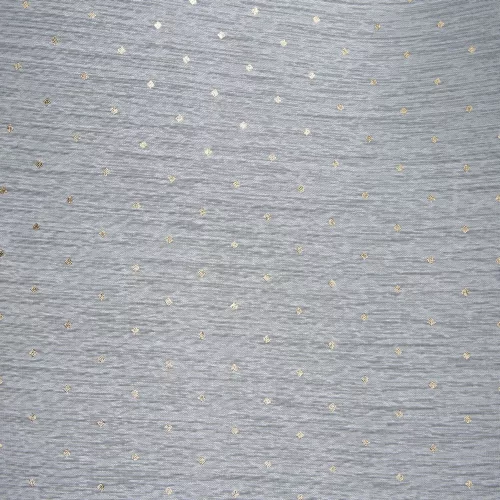 Sibel mintás dekor függöny Fehér/Pezsgő 140x250 cm