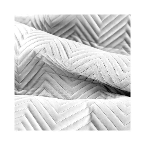 Sofia bársony ágytakaró Fehér 220x240 cm