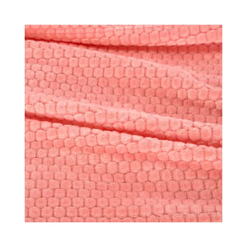 Zoe puha takaró domború mintával Korall 150x200 cm