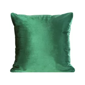 Samanta bársony párnahuzat Sötétzöld 40x40 cm