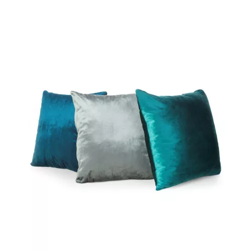 Samanta bársony párnahuzat Grafit 40x40 cm