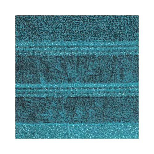 Glory1 lurex törölköző Sötét türkiz 50x90 cm
