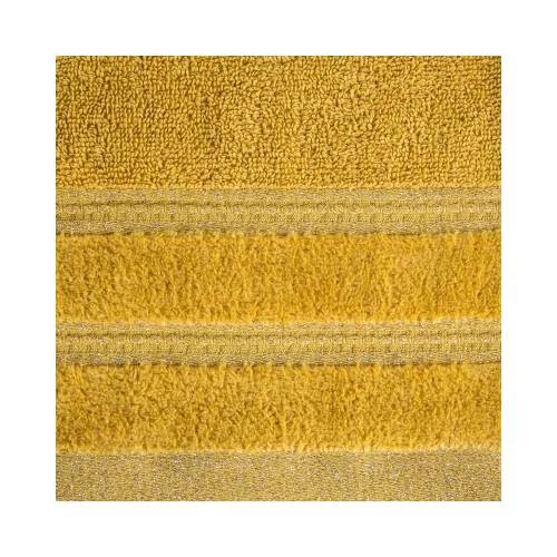 Glory1 lurex törölköző Mustársárga 50x90 cm