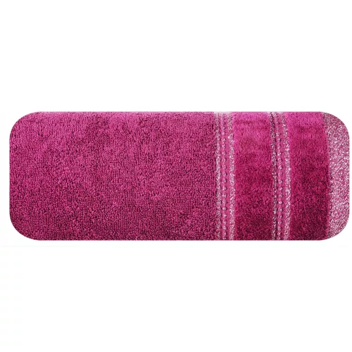 Glory1 lurex törölköző  Magenta 70x140cm