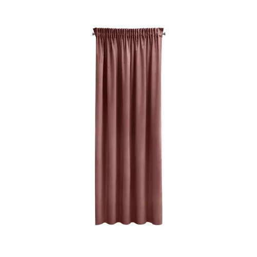 Sibel Pierre Cardin bársony sötétítő függöny Sötét rózsaszín 140x270 cm
