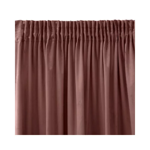 Sibel Pierre Cardin bársony sötétítő függöny Sötét rózsaszín 140x270 cm