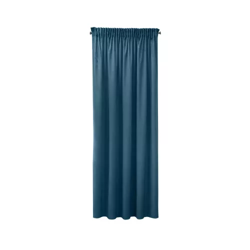 Sibel Pierre Cardin bársony sötétítő függöny Sötétkék 140x270 cm