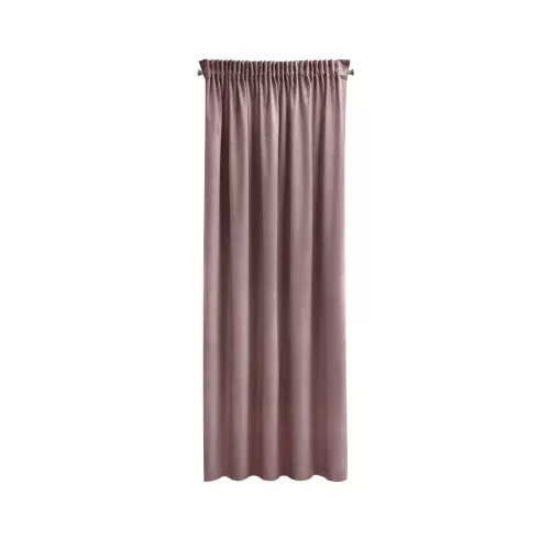 Sibel Pierre Cardin bársony sötétítő függöny Pasztell rózsaszín 140x270 cm