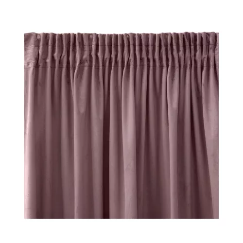 Sibel Pierre Cardin bársony sötétítő függöny Pasztell rózsaszín 140x270 cm